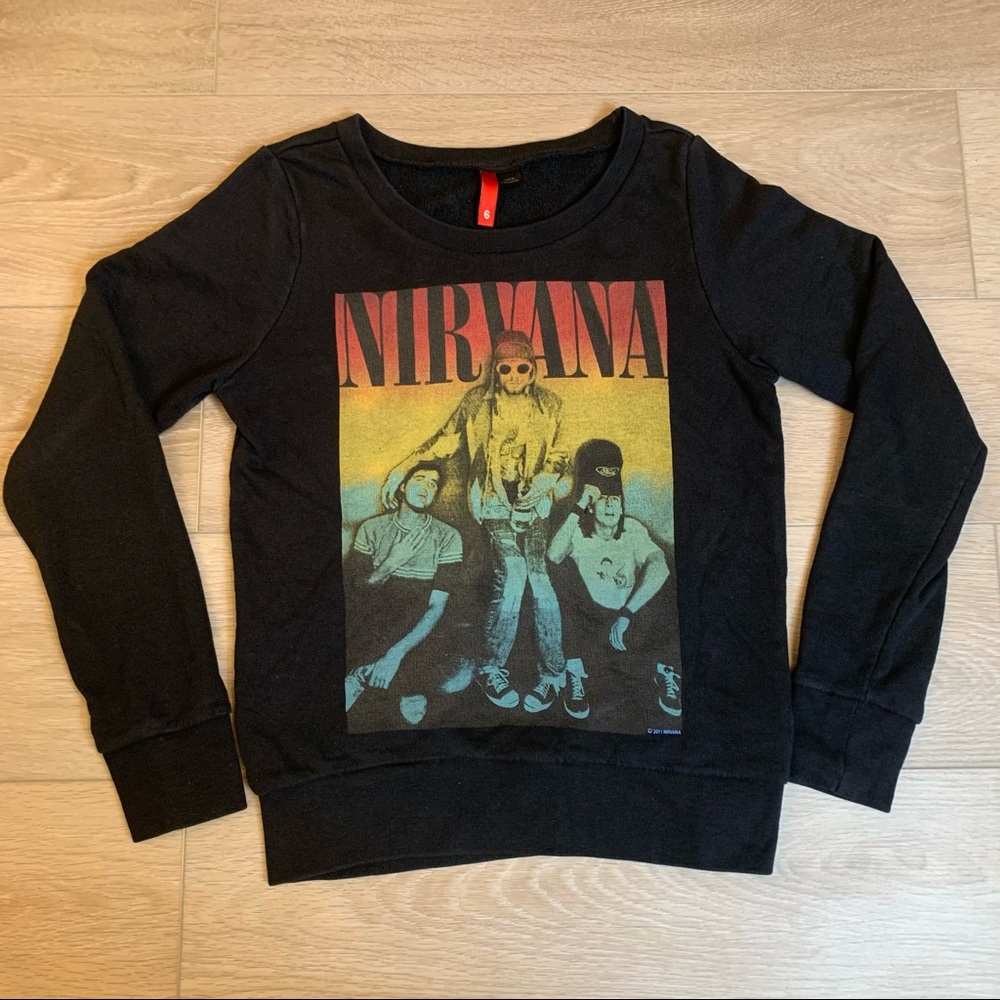 Nirvana 2011 Sweatshirt by H&M Divided
